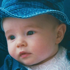 My favorite baby picture of my Samantha.